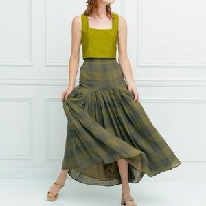 Rujuta Sheth Leila skirt in hazelwood
